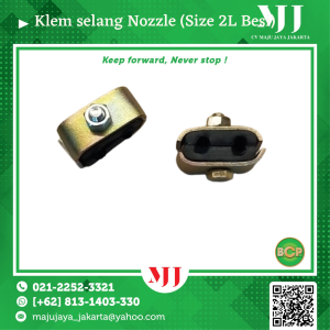 Klem selang Nozzle (Size 2L Besi)