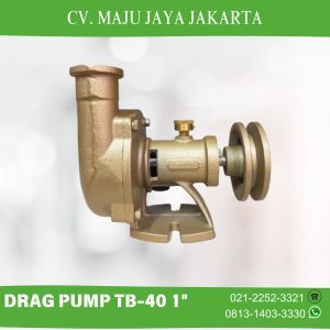 Drag Pump Cor Besi TB40 Ukuran 1"