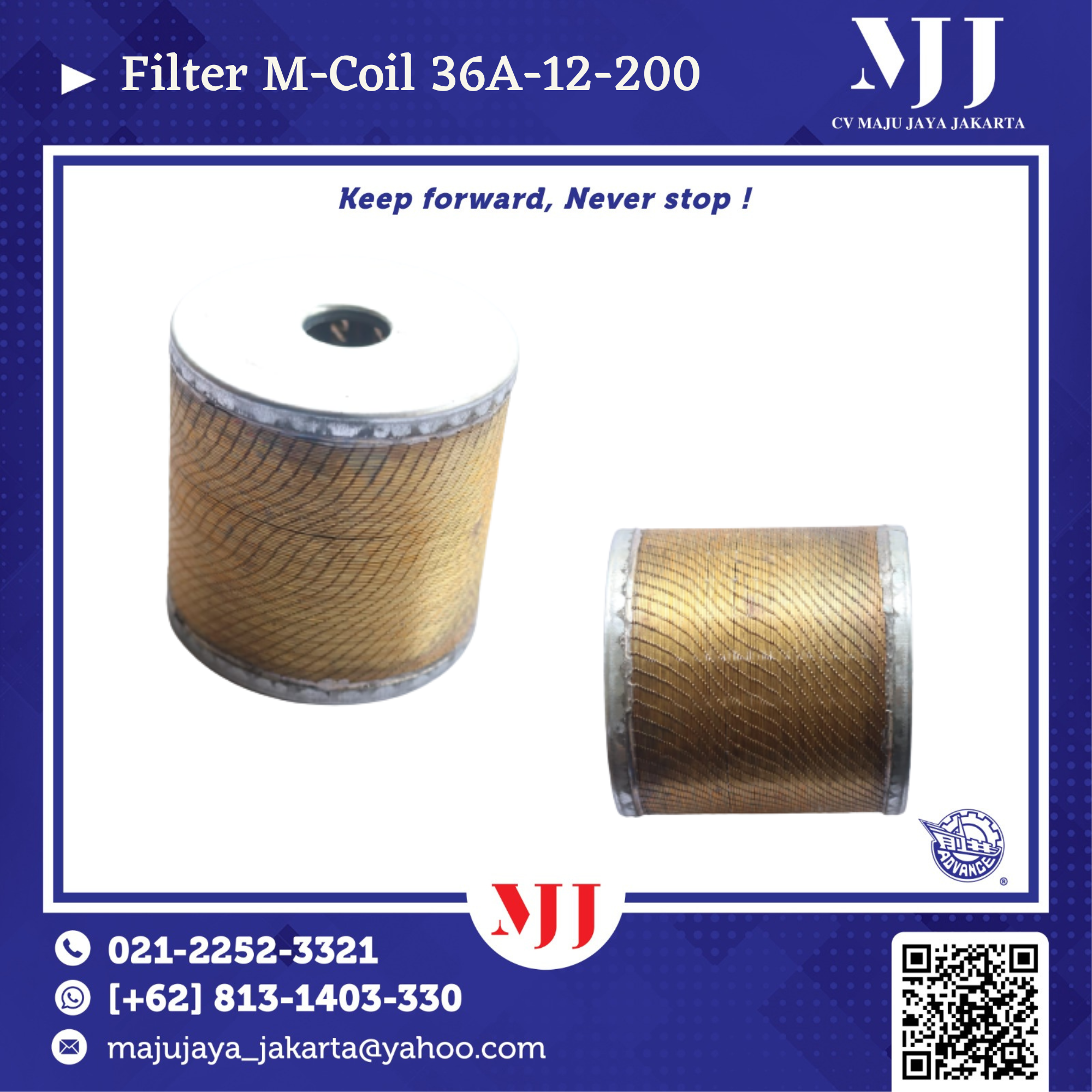 Filter M-Coil 36A-12-200 Adv