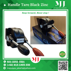 Handle Taro Black Zinc